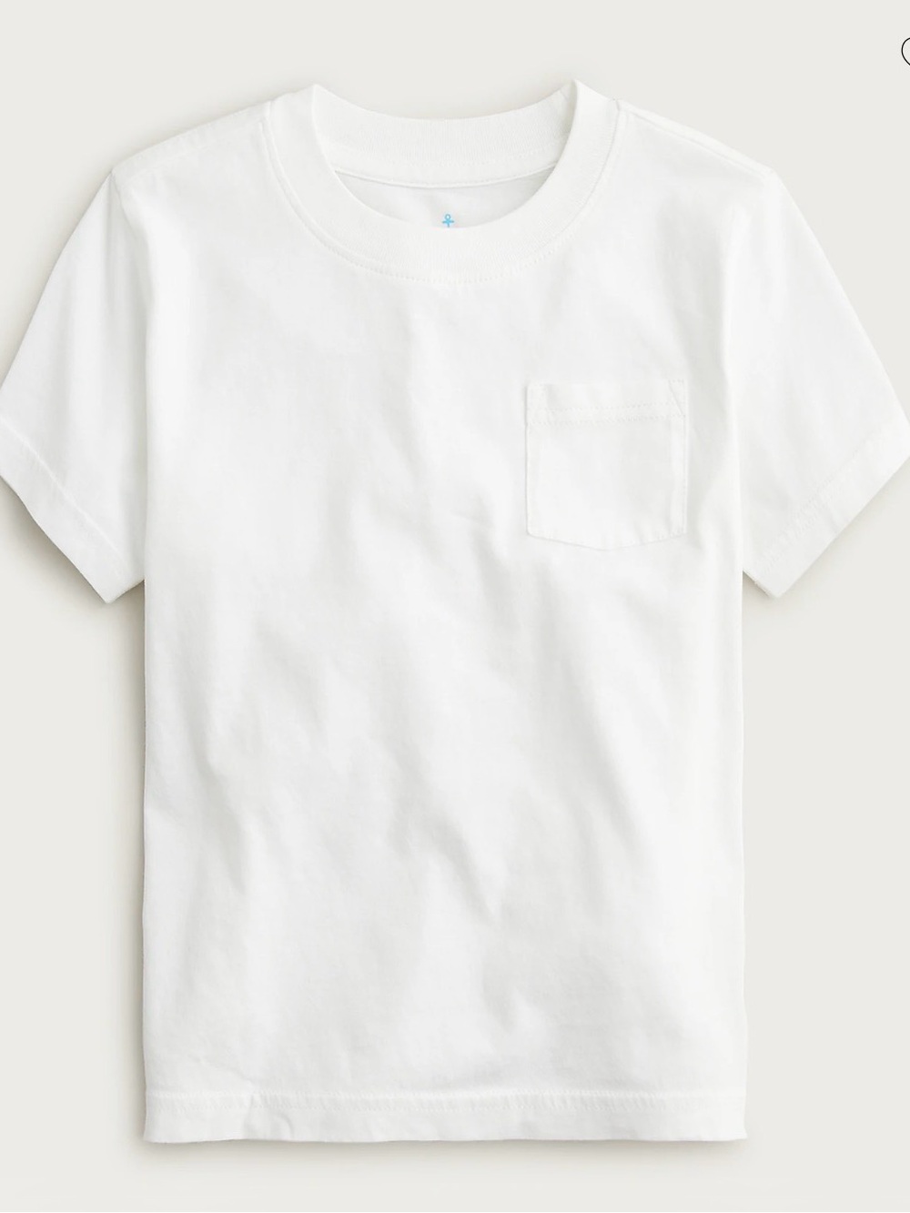 Kids' White Pocket T‑Shirt Crewcuts size 10